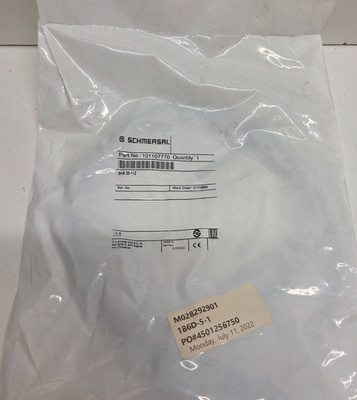 NEW IN BAG! SCHMERSAL 100V CODED MAGNET SAFETY SENSOR 101107770 BNS33-11Z