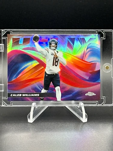 2025 Topps Chrome Caleb Williams Base (RAW)