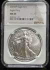 2025 P American Silver Eagle NGC MS69 ASE Eagle Privy Graded US Coin Slab
