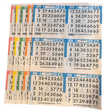 Bingo Paper 6ON-V 5UP - 125 Books -5 colors