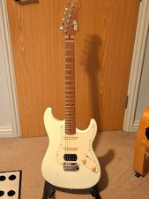 Jet JS-400 Electric Guitar, Olympic white. Nearly new