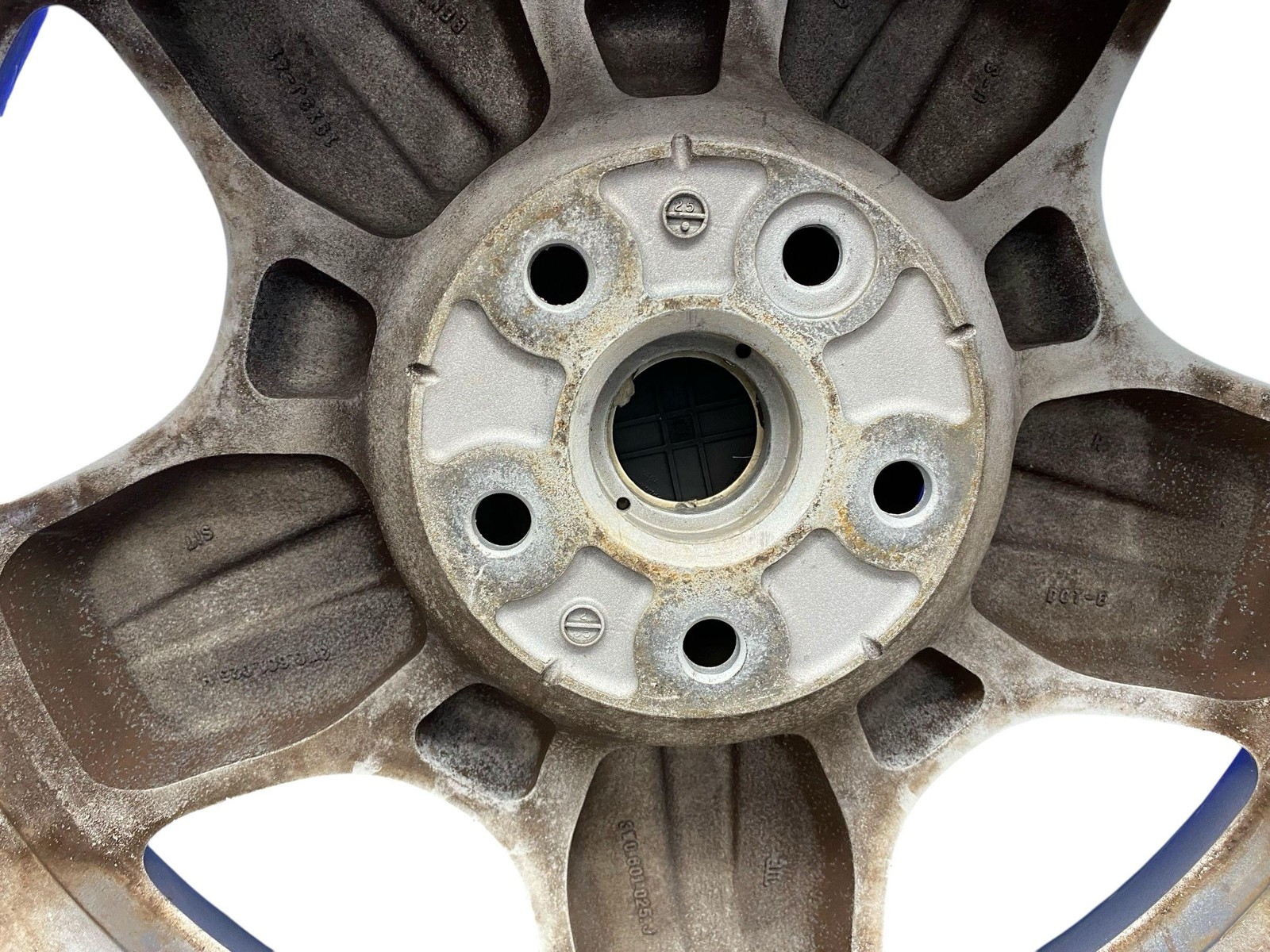 2006-2012 BENTLEY CONTINENTAL FLYING SPUR 19X9 FIVE SPOKE WHEEL RIM W/ CAP *NOTE