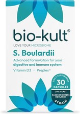 Bio-Kult S. Boulardii Probiotics - Saccharomyces Yeast - Vitamin D3 - for Immune