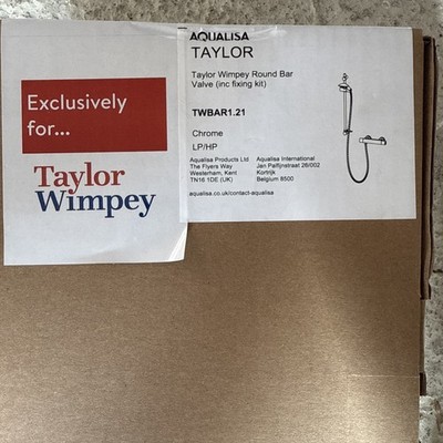 Aqualisa Wimpey Cool Touch Thermostat Rundstange Duschset TWBAR1.21