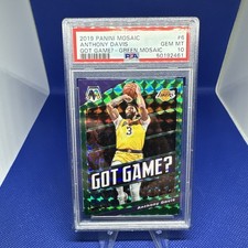 2019-20 MOSAIC #6 ANTHONY DAVIS GOT GAME? 