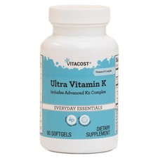 Ultra Vitamin K includes Advanced K2 Complex, 90 Softgels