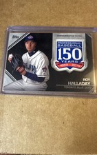 2019 Topps Update Series - 150th Anniversary Manufactured Patch Roy Halladay #AM