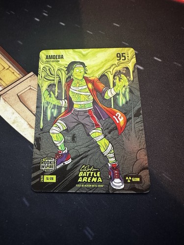 2026 Bo Jackson Battle Arena Slime #SL-128 “Amoeba” Glow SP Rare