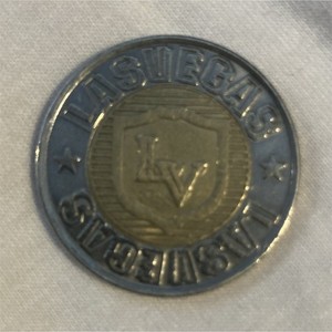 Las Vegas LV Casino Gaming Token Collectible Nevada Souvenir