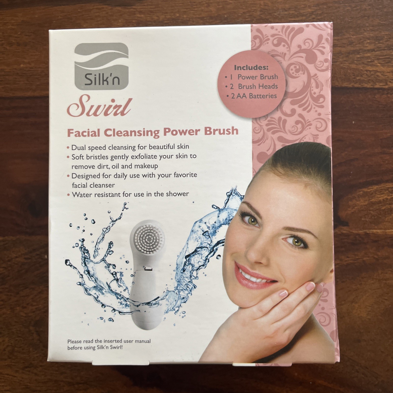 Never Used Silk’n FaceFX Anti-Aging System/Facial Cleansing Power Brush/Cleanser