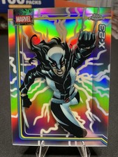 2026 Topps Chrome Marvel Comics #200 X-23 Storm's Lightning Refractor