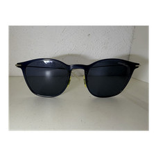 MONTBLANC Herren Sonnenbrille oval blau grau ...