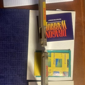  Dragon Warrior 1,2,3,4 NES, with manuals and other paper work for 2 and 4. 
