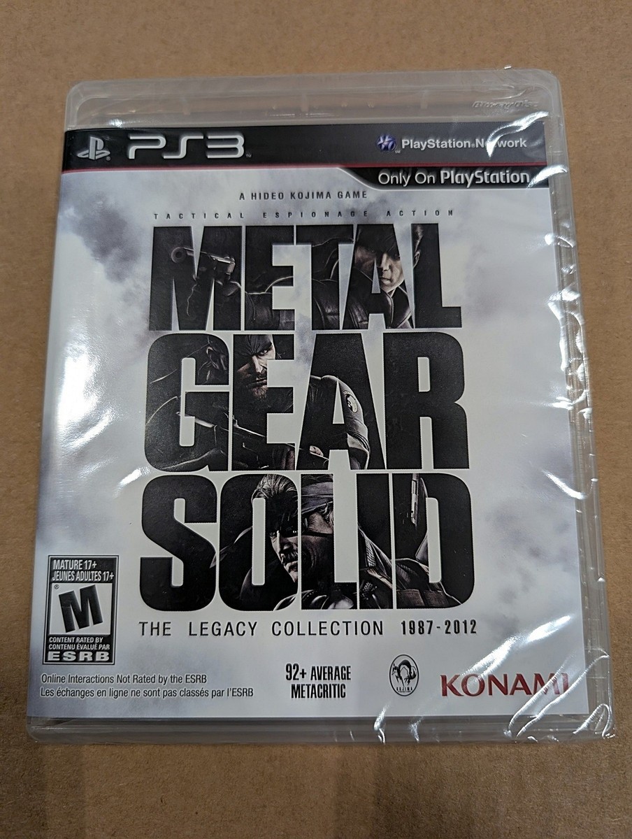 Metal Gear Solid: Legacy Collection - Sony PlayStation 3 for sale Metal Gear Solid: Legacy Collection - Sony PlayStation 3 for sale