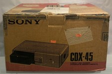 NOS Time Capsule VTG Sony CDX-45 Vintage car ...