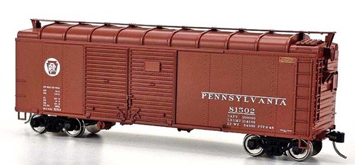 Bowser 43339 HO PRR Circle Keystone RTR X31F 4 puertas techo tortuga vagón de carga #81582 | Zustand: New