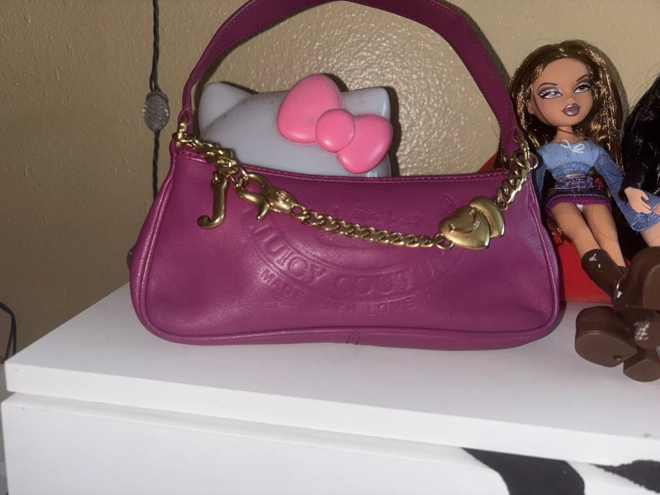 VNTG Y2K Juicy Couture Baguette Bolso de Hombro Cartera Foto 4 de 4