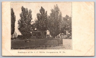 Morgantown WV~Professor Geology~Dr Israel C White Mansion~Willey Street~1909