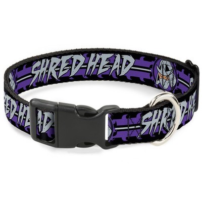 Plastic Clip Collar Shredder Head SHRED HEAD/Stripe Black/Purple/Gra (US IMPORT)