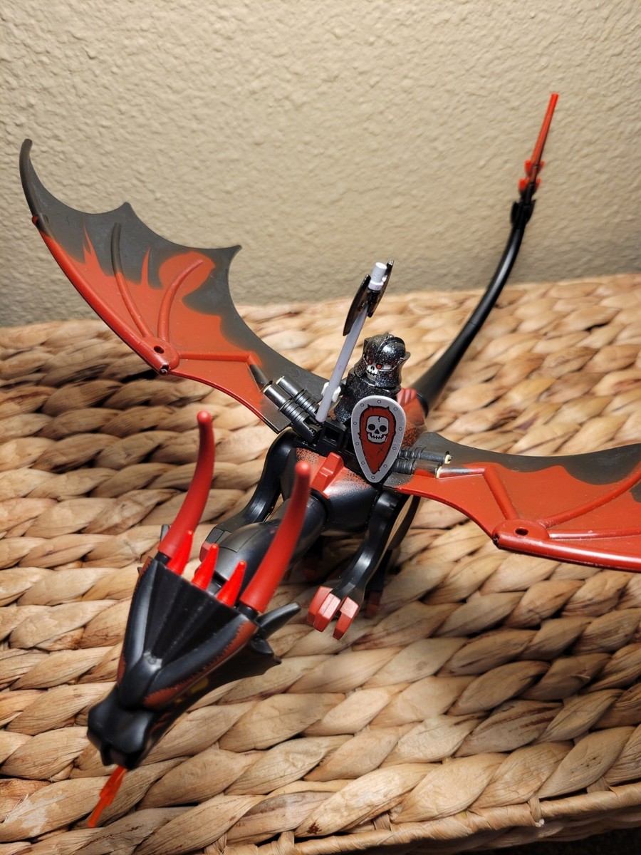LEGO Castle Black Dragon w/Skeleton Champion Set 7094 | eBay