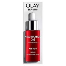 Olay Niacinamide 24 Vitamin E Age Defy Serum Skin Care F/Free Serum 40ml (2786)