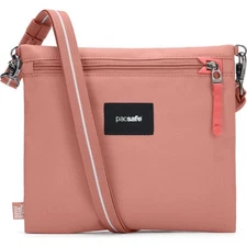 Pacsafe Go Crossbody Pouch Rose -Open Box