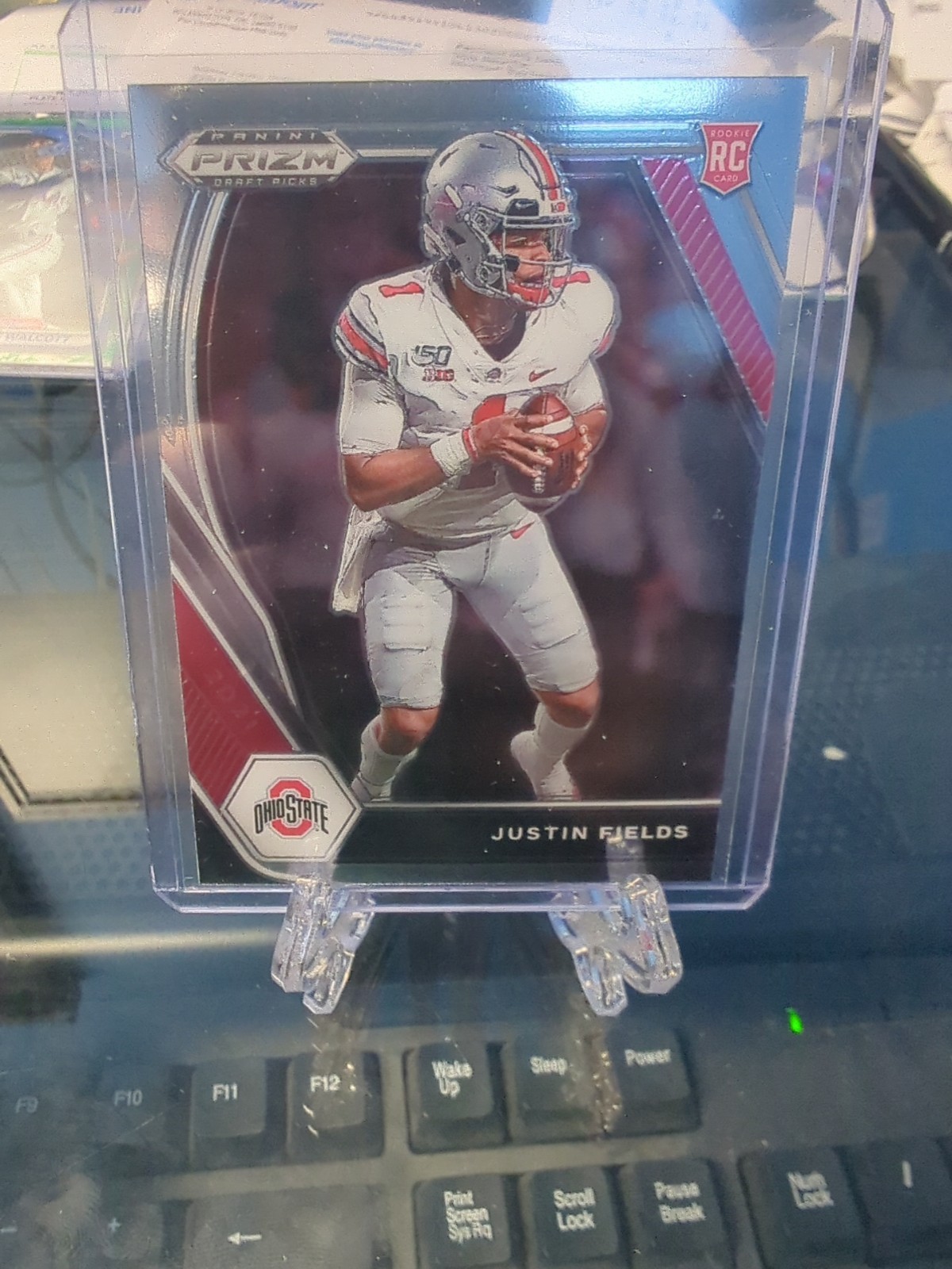 2021 Panini Prizm Draft Picks - #121 Justin Fields (RC)