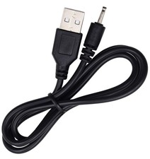 TODOO USB to DC 2.0 x 0.6mm Charging Cable Compatible with Huion P80 Black