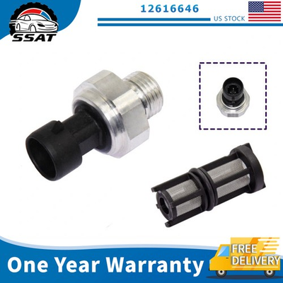 #ad #ad Oil Pressure Sending Unit Sensor W Filter 12616646917 143 For CHEVROLET GMC 5.3 $9.88