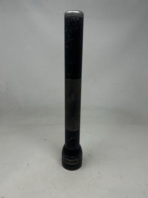 15'' MAG-LITE Flashlight Large USA 4 D Cell Aluminum BLACK - FOR PARTS