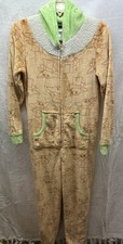Star Wars Baby Yoda Adult One Piece Pajamas Size Small  
