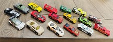 Lot of 15 Diecast Toy Cars Hot Wheels Matchbox Style Sports Cars Mixed Lot