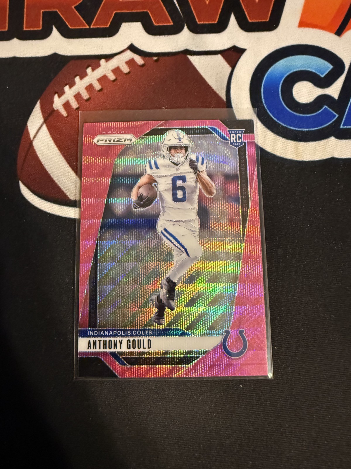 2024 Panini Prizm - Rookies Anthony Gould #305 Pink Wave Prizm (RC)