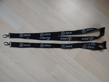 2 Original Mercedes Benz AMG Schlüsselband Lanyard schwarz 2 Original Mercedes Benz AMG Schlüsselband Lanyard schwarz