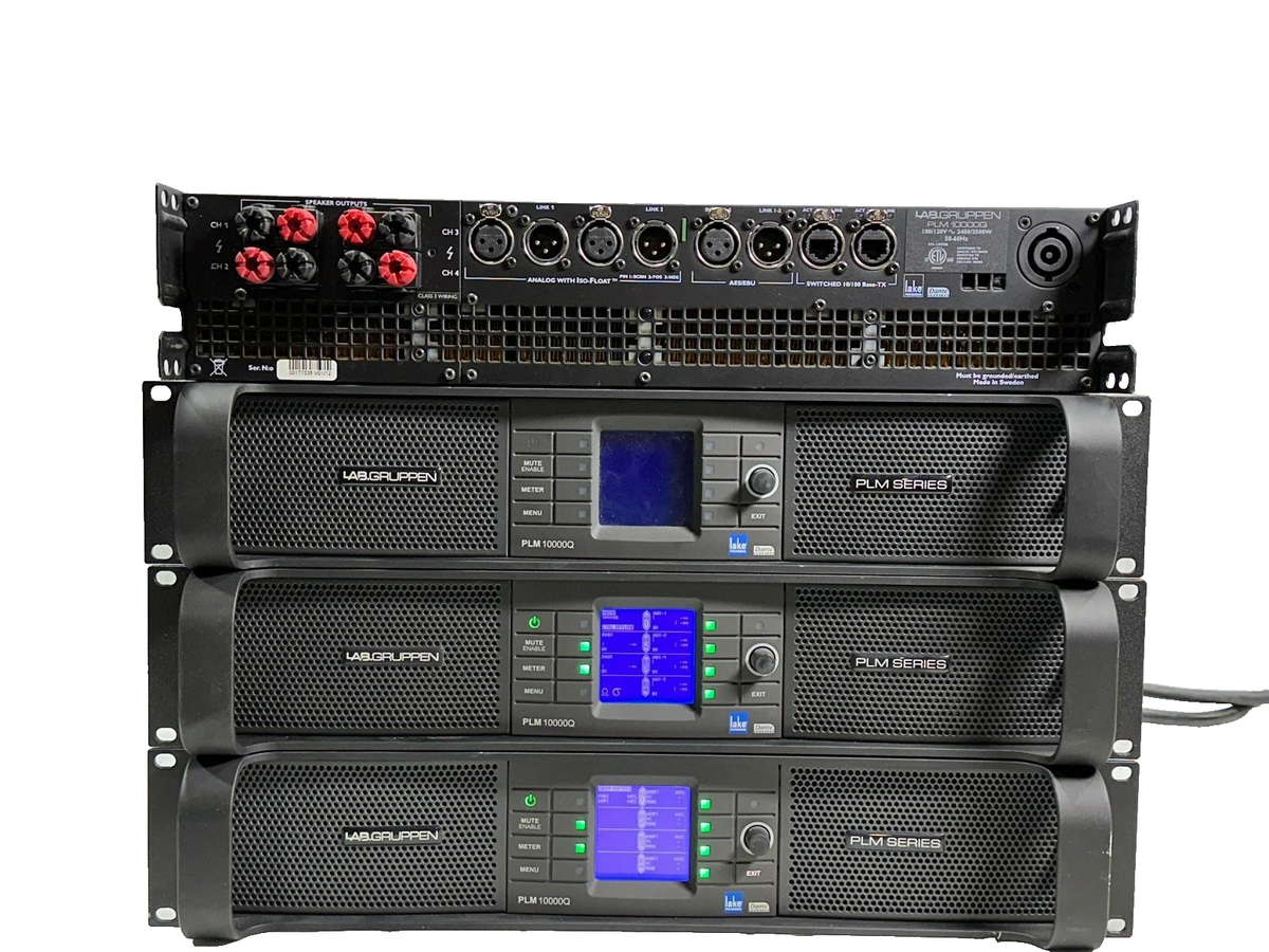 Lab Gruppen PLM10000Q Power Amplifier #6751-7208 (one