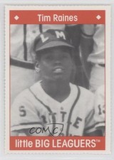 1990 Simon & Schuster Little Big Leaguers Book Cards Tim Raines HOF 05w6