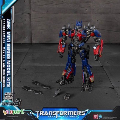 YOLOPARK Transformers AMK Mini Wave 3 TF3 Optimus Prime Model Kit Figure 12cm