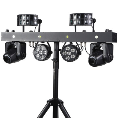 LED Moving Head Par Effect Light DJ Lights Booth Stage Lighting System DMX