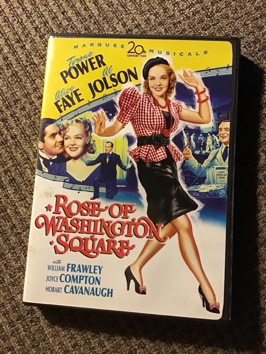 Rose of Washington Square (DVD, 1939) RARE OOP MUSICAL, TYRONE