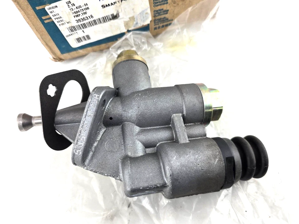 Bomba elevadora de transferencia de combustible Cummins 1994-1998 5,9 L 6BT 12V P7100 3936316 genuina NOS Foto 2 de 4