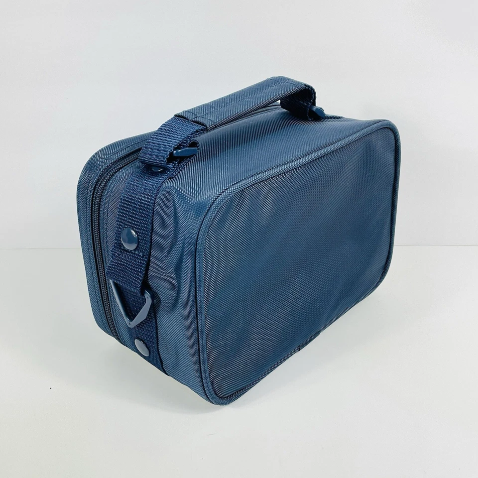 Mini refrigerador azul aislado Novo Nordisk Cool Bag con correa bolsa de almuerzo caja Foto 4 de 4