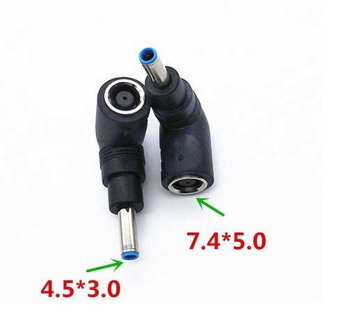 7.4*5.0mm Female to 4.5*3.0mm Male DC Power Plug HP Notebook Adapter Connector - Picture 3 of 3