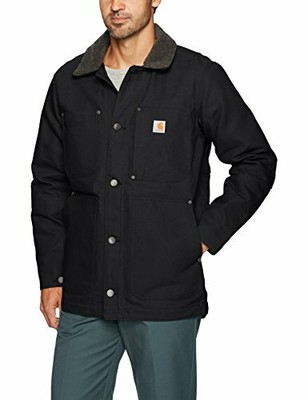 Carhartt Men's Full Swing Chore Coat, Black, Small, Black, Size Small 72ZW | eBay