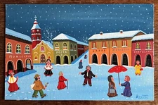 Romolo Bonetti Naive Painting