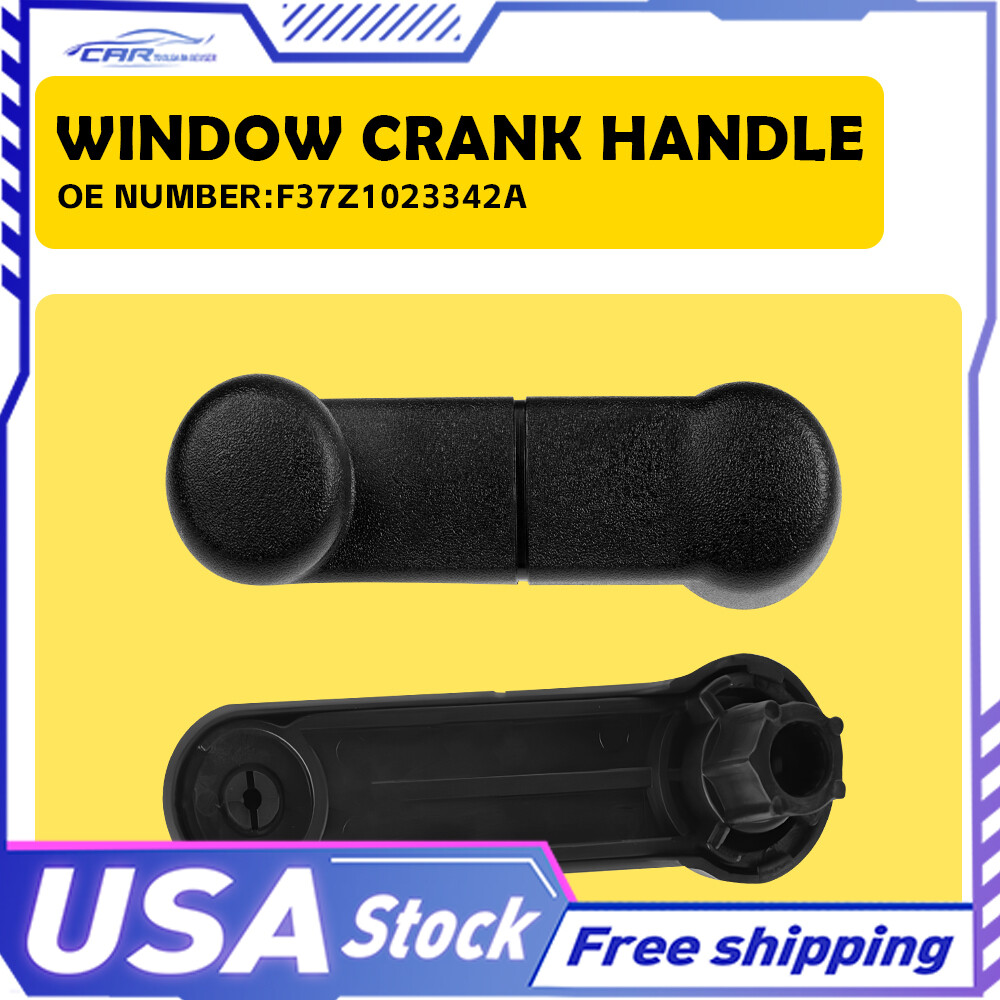 for 1993-2011 FORD F150 RANGER 2PCS NEW Inside Manual Window Crank Handles Black