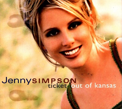 Jenny Simpson - Ticket out of Kansas - PROMO CD Single - Country Music