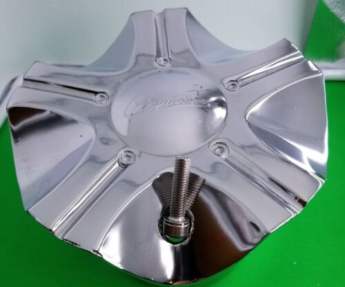 HIPNOTIC CENTER CAP # 277L187 S404-10 CHROME WHEELS CENTER CAP