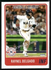 2025 Nashville Sounds Raynel Delgado RC Rookie Brewers Minor League