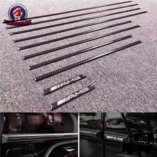 Carbon Fiber Side Molding Trim Sticker For Mercedes G Class W463 G63 G65 G500