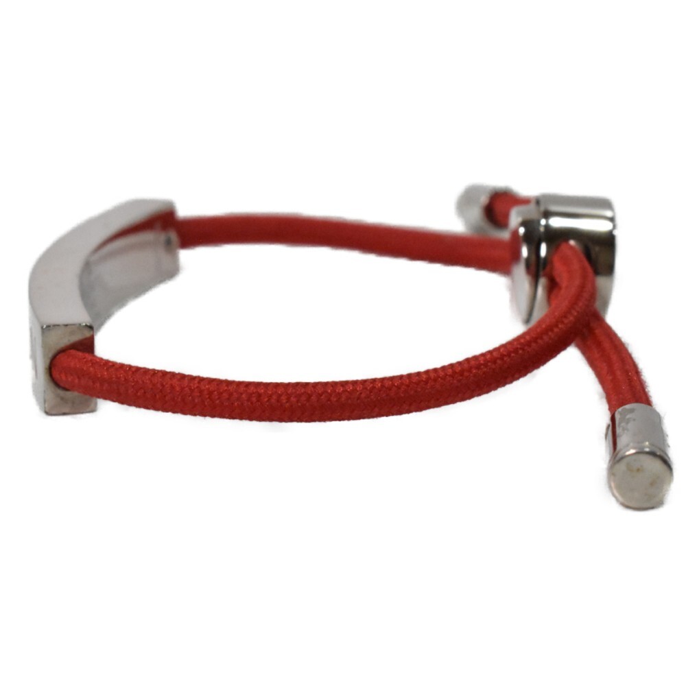 LOUIS VUITTON Bracelet Bangle Brasle LV Space M67418 Silver